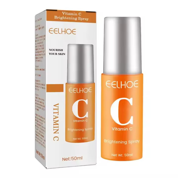 Spray Facial de vitamina C, 50ml, tóner de té verde, nutritivo, alivia el enrojecimiento, hidratante, vitamina C para el cuidado de la piel - 1