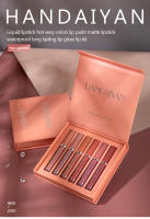 Pintalabios Líquido Permanente, 6 piezas, Mate, Larga duración, Rosa, Brillo, Barras de Labios, Maquillaje para Mujer, Regalo - details 0