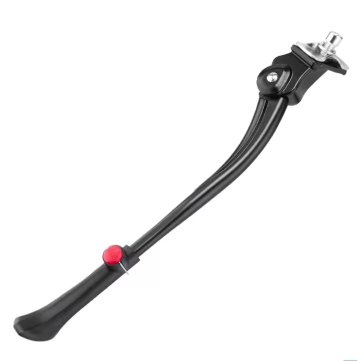 Pata de cabra ajustable para bicicleta de montaña y carretera, soporte lateral plegable de aluminio para ciclismo - 1