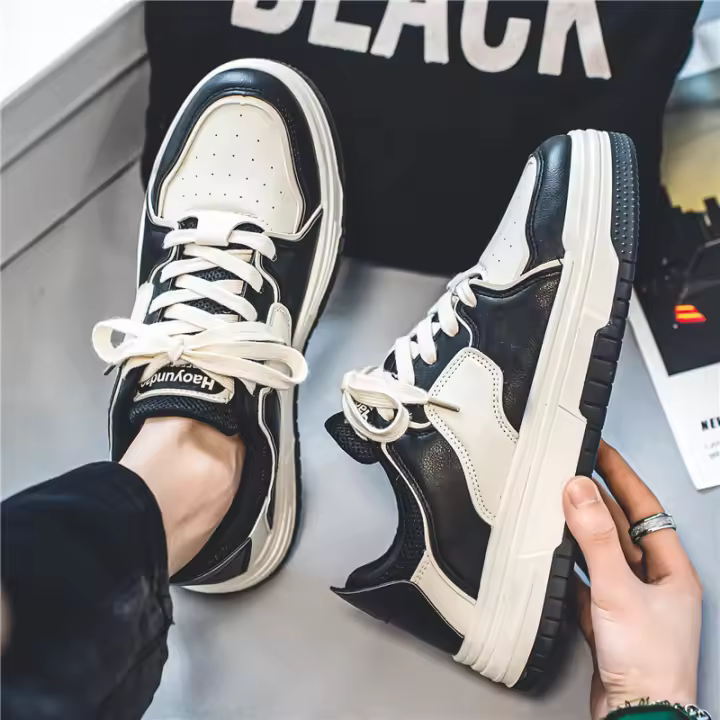 Zapatillas de Plataforma para Hombres Verano 2024 Zapatos de Tablero de Moda para Estudiantes - 1