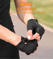 WEST BIKING-guantes de medio dedo para ciclismo, antideslizantes, para ciclismo de montaña y carretera, para hombre y mujer - details 9