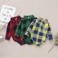 Rompeveranos Para Bebé Niño 0-18 Meses Rojo Rayado Con Mangas Largas Bodysuit Moda Primavera/Otoño Traje Completo Para Bebé - details 2