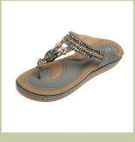 Sandalias planas ligeras y cómodas para mujer, de verano 2025, informales, de moda, para playa, tallas grandes. - details 18