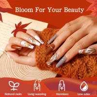 ROSALIND-Juego de esmaltes de uñas en Gel, caja de regalo de colores, semipermanente, lámpara Led UV, para Halloween y Navidad, Otoño e Invierno - details 18