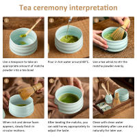 Juego De Té Matcha Estilo Japonés Baiben Li Con Cuchara De Pincel Y Vaso De Té Regalo De Caja Set De Herramientas Para Preparar Té Song Dynasty - details 0
