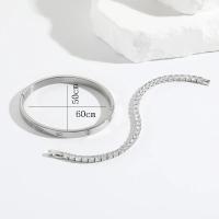 Pulsera Colgante de Amor de Lujo para Mujeres y Adolescentes Brazalete de Circonio Cúbico - details 0