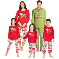 ¡Grinch Merry Grinchmas! Conjunto de pijama de Navidad para adultos y niños, trajes familiares a juego - details 6