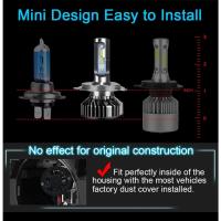 2PCS Faros LED Para Coche 26000lm 160W 1860 CSP Chip 3000k/4300k/6000k/8000k H4 H7 H1 9005 H7 H11 Luz LED De Cabezal De Coche - details 3