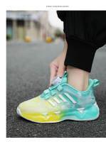 Nuevos zapatos deportivos ligeros para niños, zapatillas de deporte con hebilla giratoria para niños, zapatillas informales transpirables para correr, zapatillas de tenis para niños al aire libre - details 28