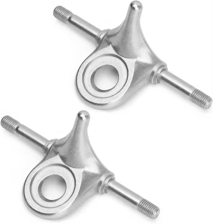 1 par de camiones triangulares para patines, piezas de accesorios de patinaje sobre ruedas de repuesto para placas de patines de doble acción - 1