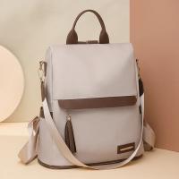 Mochila informal de nailon resistente al agua para mujer, bolsos de hombro de viaje de gran capacidad, mochila antirrobo de marca a la moda para mujer - details 8