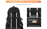 Mochila De Viaje Ligera Y Impermeable Para Hombres Y Mujeres Mochila De Mano Pequeña Con Portátil Para Estudiantes Y Senderismo - details 4