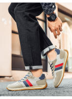 Zapatos deportivos informales de marca para hombre, cómodos zapatos deportivos con cordones para correr al aire libre, resistentes al desgaste, con absorción de impacto, para primavera y exteriores - details 14