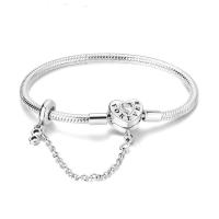 Pulsera De Plata Esmaltada Con Botella De Perfume Cadena De Serpiente Ajustable Para Mujer Joyería Fina DIY Regalo Con Encantos - details 36