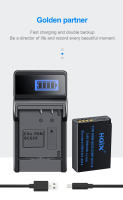 HQIX para Panasoinc DMC-TZ7 ZS1 ZR1 TZ6 TZ8 TZ10 TZ18 TZ20 TZ22 ZS1 ZS3 ZS5 ZS7 ZS8 ZS10 ZS19 Cámara DMW-BCG10 cargador de batería - details 14