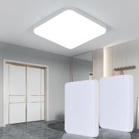 Lámpara de Techo LED de 32W, Luz de Techo Delgada Cuadrada Blanca de 220V, 6500K, 2 Piezas - details 4