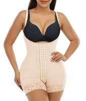 Women Full Body But Lifter Plus Size Shaper High Compression Faja Lose Weight Shaper Girdles Postpartum Shapewear - details 19
