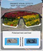 Scvcn gafas polarizadas de ciclismo para hombre y mujer, lentes de sol ligeras para deportes, conducción, correr, senderismo, UV400 - details 3