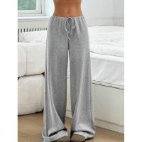 Pantalones de mujer con cintura elástica a rayas, talla única, recién llegados de otoño - details 8