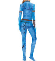 Película de anime de Halloween avatar 2, hombres y mujeres, cola, misma cosplay, ropa ajustada de una pieza - details 10