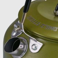 Hervidor ultraligero portátil de acero inoxidable para acampar, café, actividades al aire libre, 0,8 litros - details 5
