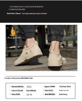 Sandalias ligeras antideslizantes deportivas informales de piel de cerdo con logo de canguro para hombre, tela suave transpirable adecuada para primavera - details 3
