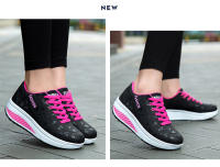 Nuevos zapatos de cuña tonificadores con plataforma para mujer, zapatos con lentejuelas, zapatos deportivos a la moda para chica, zapatos deportivos para mujer, zapatillas adelgazantes - details 9