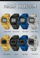 Reloj Digital de Moda para Hombres SANDA 2162 Funcionalidad Multifuncional Resistente al Agua - details 6