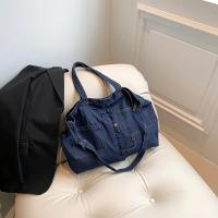 Bolso de Hombro de Diseño Simple en Mezclilla, Bolso de Gran Capacidad que Combina con Todo, Bolso Versátil para Mujer - details 7