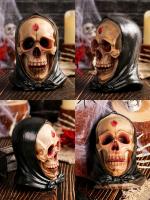 Estatua de Calavera de Resina Estilo Gótico Adorno de Fiesta de Halloween para Decoración del Hogar - details 6