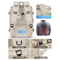 Mochila para maleta de cabina Ryanair para mujer, equipo de mano impermeable con USB - details 41