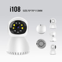 Cámara WiFi de doble banda 5G 1080P visión nocturna a todo color + monitoreo remoto del teléfono móvil, detección inteligente del cuerpo humano + voz bidireccional, cámara de red inalámbrica interior - details 6