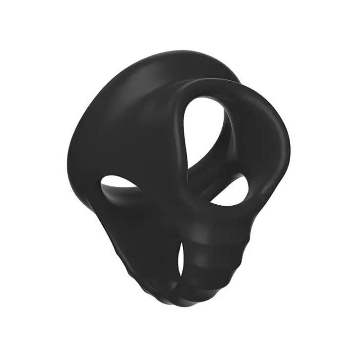 Anillo de Pene Reutilizable de Silicona para Bdsm Bondage Retardo de Eyaculación Juego de Adultos Cage Chastity para Hombres Tienda de Sexos - 1