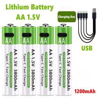 Interfaz TIPO-C.5 #   AAA 7. #   Batería de litio recargable AA 1.5V1200mAh, utilizada para control remoto de coches de juguete. Micrófono. Puerto USB - details 2