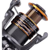 pesca y carrete Combos de fibra de carbono telescópica caña de pescar con carrete Combo Mar Agua salada de agua dulce Kit caña de pescar kit - details 7