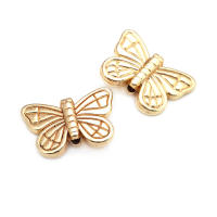 Pulseras de Mariposa de Brass de Alta Calidad 18K Oro Accesorios de Joyería DIY Hechas en China - details 4