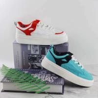 Zapatillas de deporte para mujer, nuevos estilos, encaje creciente de altura para mujer, zapatos transpirables de invierno, hilo de coser de tacón plano de goma - details 6