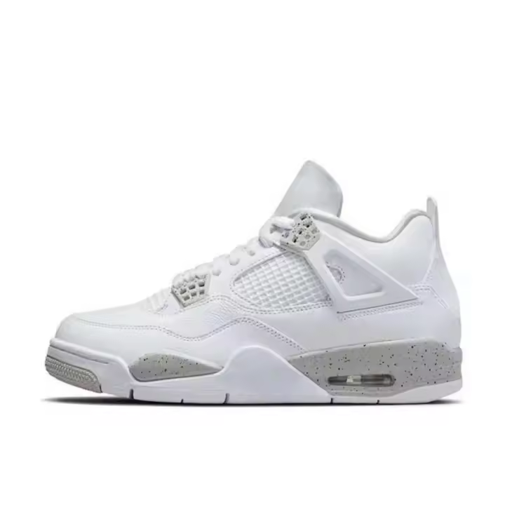Zapatillas de Baloncesto Retro 4 4s Zapatillas de Correr al Aire Libre Casuales para Hombres y Mujeres Forro de Seda Resistente a la Desgastación Zapatillas de Cuero Sintético - 1