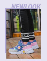 Zapatillas de tenis de moda para niños y niñas, zapatos para correr al aire libre, zapatos deportivos escolares antideslizantes, zapatos cómodos de malla transpirable, color rosa - details 14