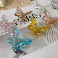 Mini Pinzas De Pelo En Forma De Mariposa Para Mujer Antideslizantes Translúcidas Accesorios De Cabello Moda Para Niñas - details 1