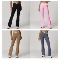 Leggings delanteros en forma de V con bloques de Color de cintura alta, pantalones de chándal adecuados para mujer, ropa deportiva para Fitness, ropa deportiva de moda - details 1