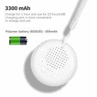 Máquina portátil de ruido blanco para bebés, dispositivo de sueño con apagado temporizado, recargable por USB, 10 voces - details 8