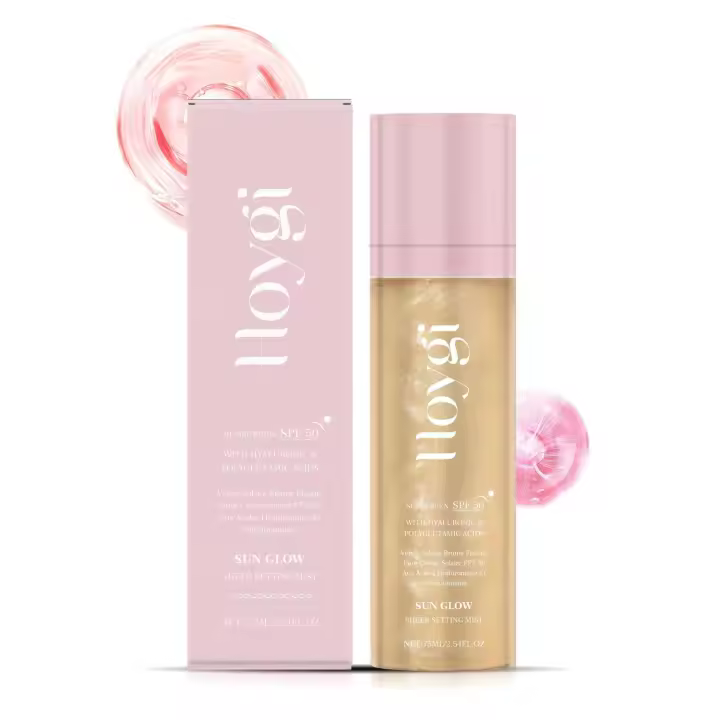 Set de maquillaje en aerosol de protección hidratante, ligero, transparente y con control de aceite, mate de larga duración, niebla natural, antimanchas - 1