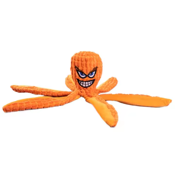 Juguete de peluche divertido para perros resistente a las mordeduras, juguete de Entrenamiento de mascotas creativo y duradero, juguete interactivo suave para hacer sonido de mascota, Gato de juguete - 1
