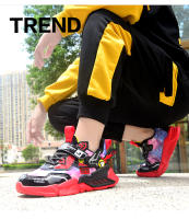 Zapatillas de correr de marca para niños y niñas, zapatos de baloncesto transpirables, zapatillas deportivas de suela gruesa antideslizantes - details 8