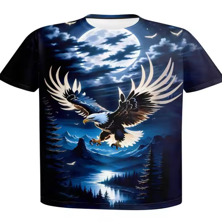 Camisetas 3D de manga corta y manga larga para hombre, ropa deportiva de Color Popular a la moda, ropa de belleza de Color estampado - 1