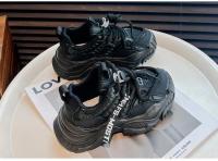 Zapatillas deportivas de malla para niño y niña, zapatos versátiles a la moda, antideslizantes, Color liso, 2024 - details 18