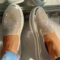Zapatos de Moda Primavera 2024 para Mujer Zapatos Planos con Plataforma de Diamantes de Imitación - details 7