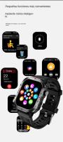 Reloj inteligente militar para hombres: llamada, monitor de frecuencia cardíaca, linterna, resistente y adecuado para uso en ext - details 10