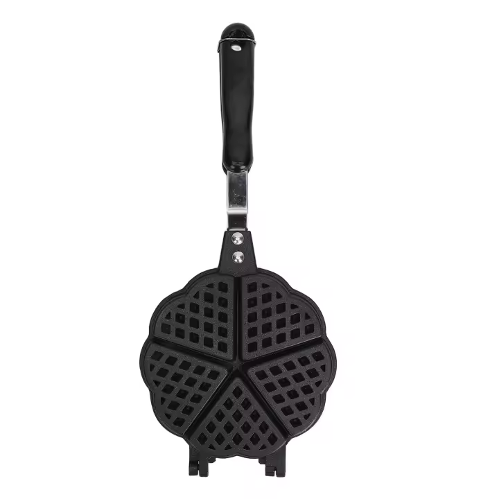 5,9mm waffle maker, cacherola de la aleación de Aluminio, plástico, fácil limpiar, mini waffle Maker, sandwichera, tostadora - 1